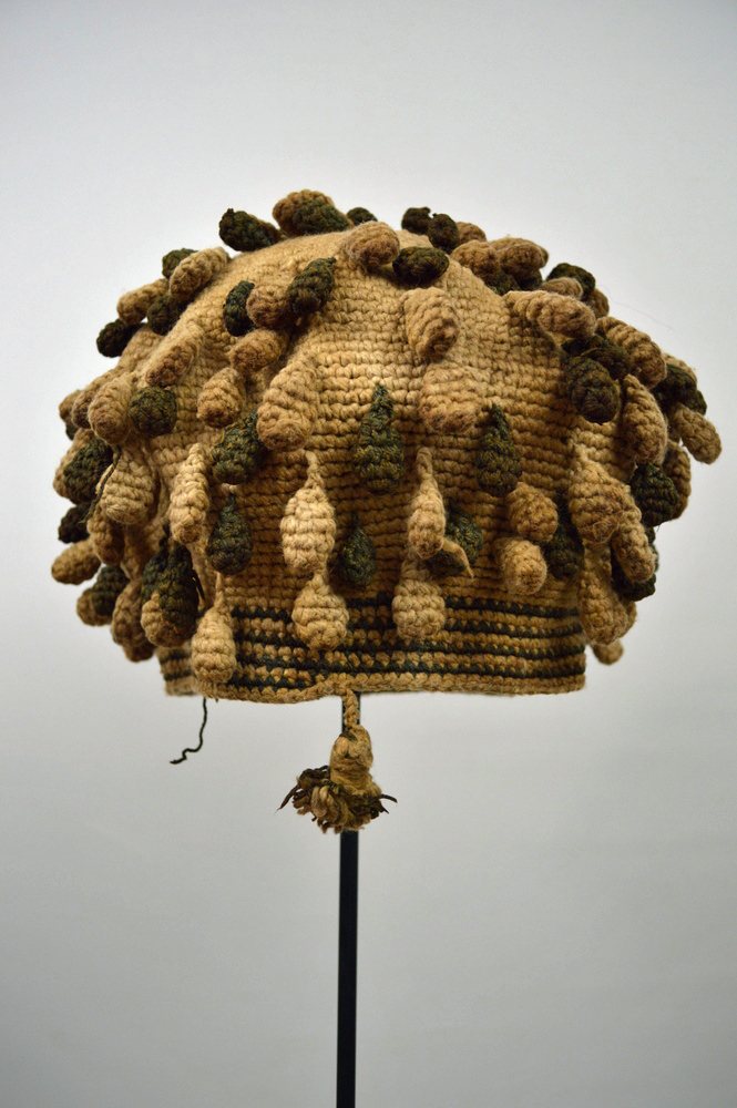 African Bamileke Hat 