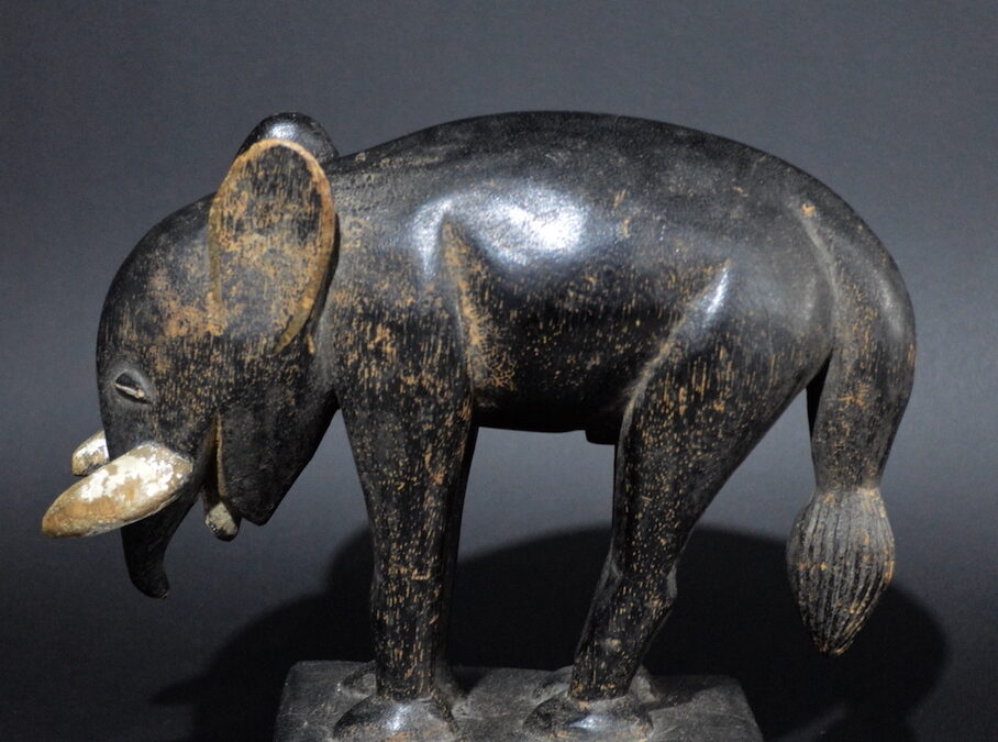 Akan Elephant Figure
